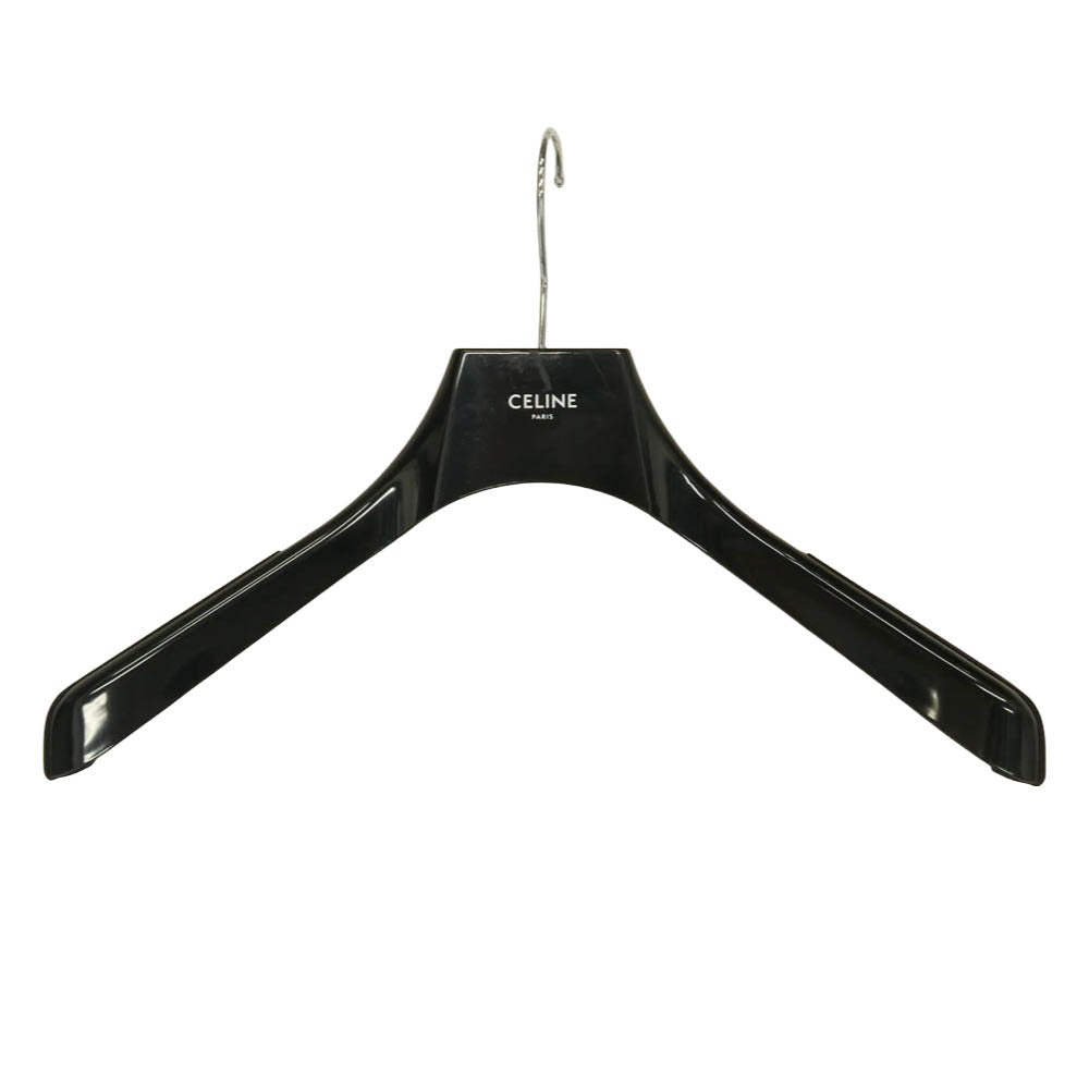 CELINE セリーヌ 22AW 2M967004N Hedi Slimane Archive エディ期 Stand Collar Technical Cotton Coat スタンドカラー スタッズ マックコート ラインストーン ロングジャケット ベージュ系 46【新古品】【未使用】【中古】