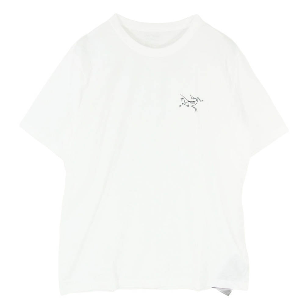 ARC'TERYX アークテリクス 24SS X000007747 Arc Multi Bird Logo T Shirt Mens アーク マルチバード ロゴ Tシャツ メンズ 半袖カットソー ホワイト系 L【極上美品】【中古】