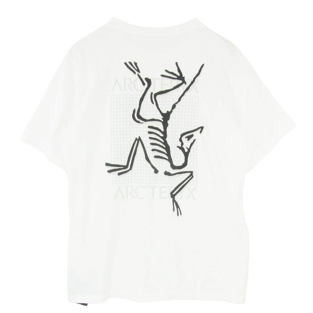 ARC'TERYX アークテリクス 24SS X000007747 Arc Multi Bird Logo T Shirt Mens アーク マルチバード ロゴ Tシャツ メンズ 半袖カットソー ホワイト系 L【極上美品】【中古】