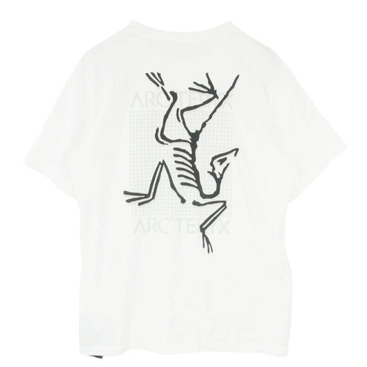 ARC'TERYX アークテリクス 24SS X000007747 Arc Multi Bird Logo T Shirt Mens アーク マルチバード ロゴ Tシャツ メンズ 半袖カットソー ホワイト系 L【極上美品】【中古】