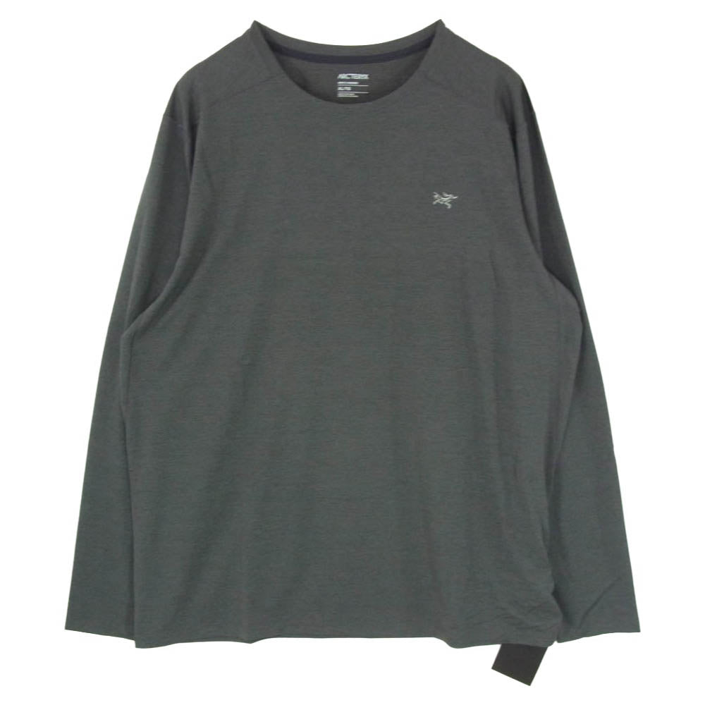 ARC'TERYX アークテリクス X000007665 Cormac Crew LS Tee コーマック クルー ロングスリーブ 長袖 Tシャツ グレー系 XL【美品】【中古】