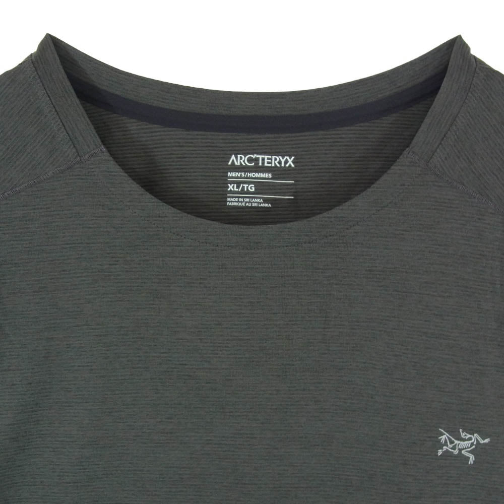 ARC'TERYX アークテリクス X000007665 Cormac Crew LS Tee コーマック クルー ロングスリーブ 長袖 Tシャツ グレー系 XL【美品】【中古】