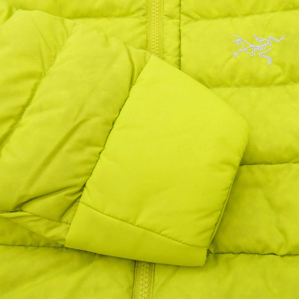 ARC'TERYX アークテリクス 23SS X000007380 Thorium Hoody Lampyre ソリウム フーディ ランピール ダウンジャケット ライトグリーン系 M【新古品】【未使用】【中古】
