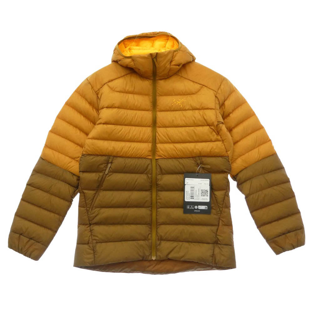 ARC'TERYX アークテリクス 23SS X000007853 Cerium Hoody Men's GORE-TEX YUKON RELIC セリウム フーディ メンズ ゴアテックス ダウンジャケット ブラウン系 S【新古品】【未使用】【中古】