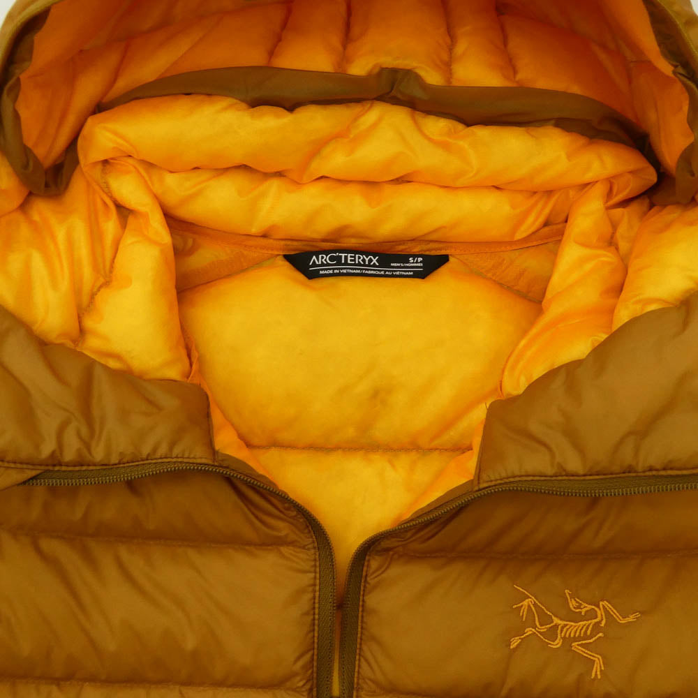 ARC'TERYX アークテリクス 23SS X000007853 Cerium Hoody Men's GORE-TEX YUKON RELIC セリウム フーディ メンズ ゴアテックス ダウンジャケット ブラウン系 S【新古品】【未使用】【中古】