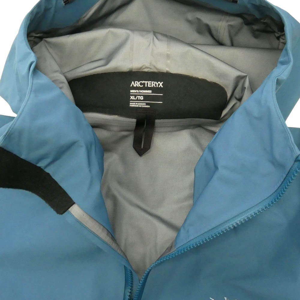 ARC'TERYX アークテリクス X000004714 Alpha SV Jacket SERENE アルファ SV ジャケット ブルー系 XL【新古品】【未使用】【中古】