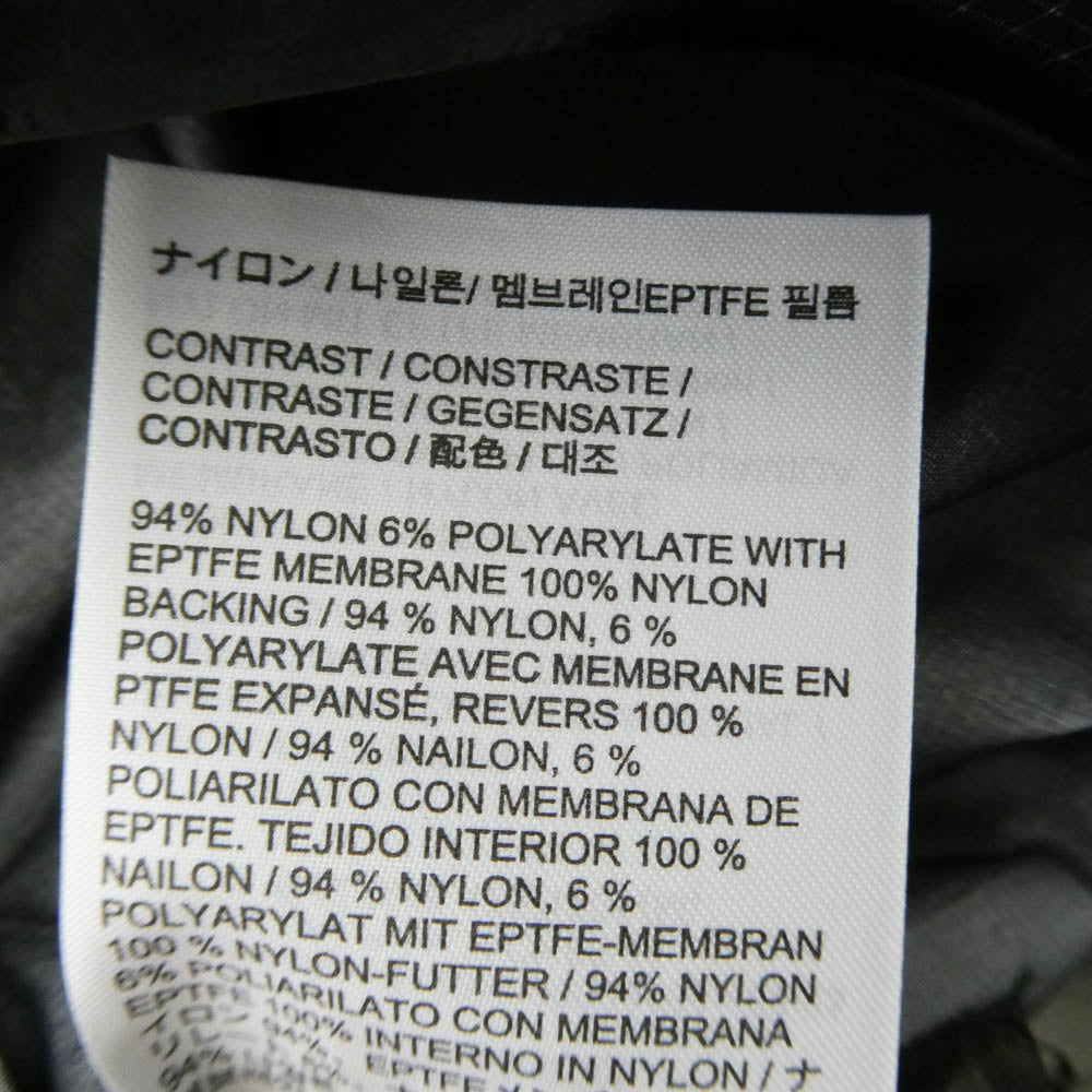 ARC'TERYX アークテリクス 23AW X000006454 Alpha Jacket Men's GORE-TEX アルファ ジャケット メンズ ゴアテックス マウンテン パーカー フード シェル ジャケット ブラック ブラック系 グレー系 M【極上美品】【中古】