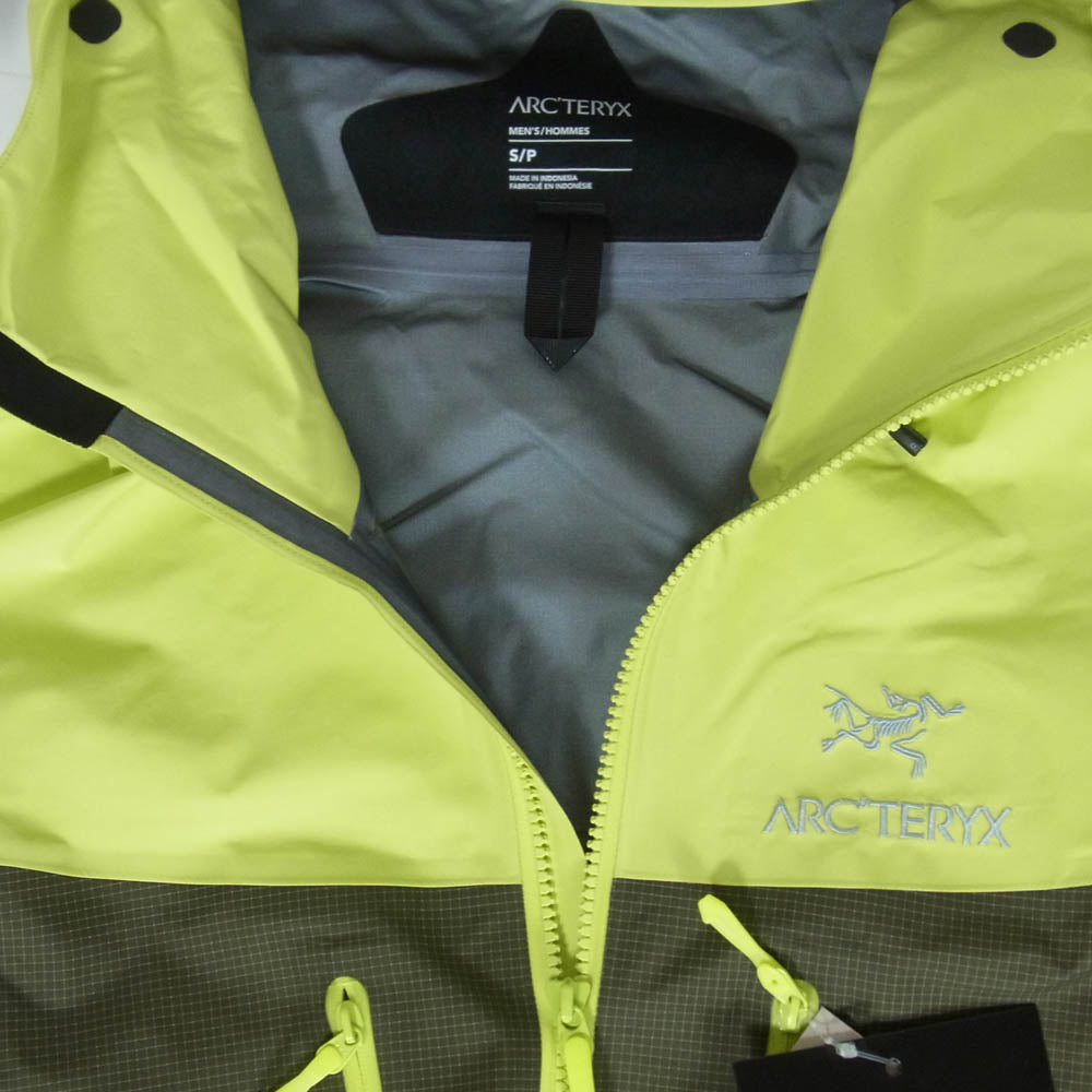 ARC'TERYX アークテリクス X000006454 Alpha Jacket Tatsu/Sprint アルファ ジャケット タツ/スプリント Tatsu/Sprint S【極上美品】【中古】
