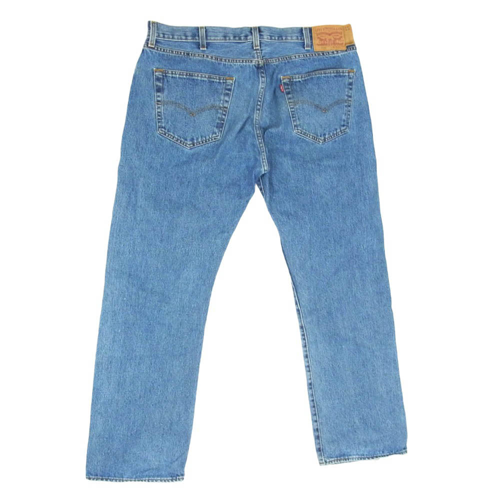Levi's リーバイス 501 レギュラー ボタンフライ メキシコ製 デニム パンツ インディゴブルー系 38【中古】