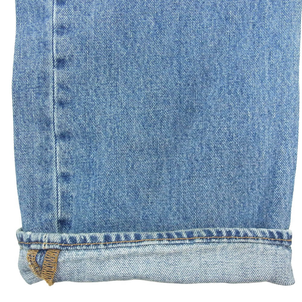 Levi's リーバイス 501 レギュラー ボタンフライ メキシコ製 デニム パンツ インディゴブルー系 38【中古】