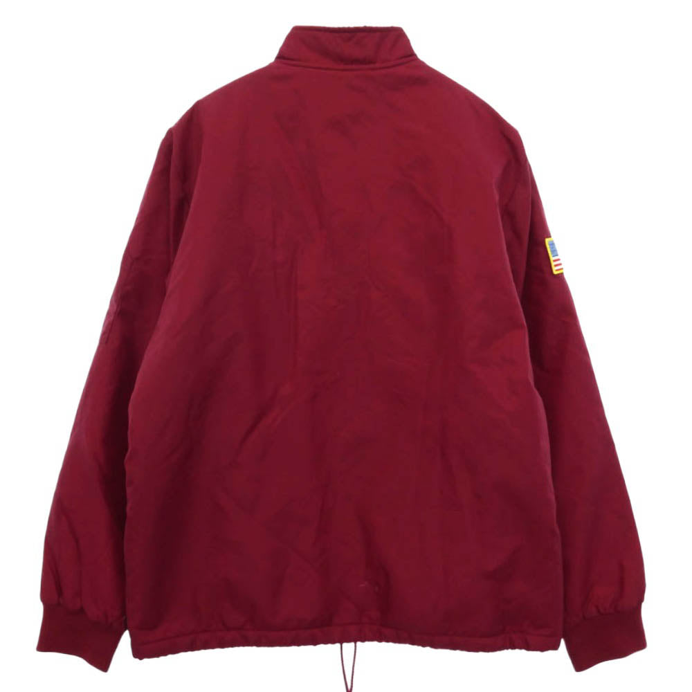 Supreme シュプリーム 17AW Pit Crew Jacket ピットクルー ナイロン ジャケット エンジ系 L【中古】