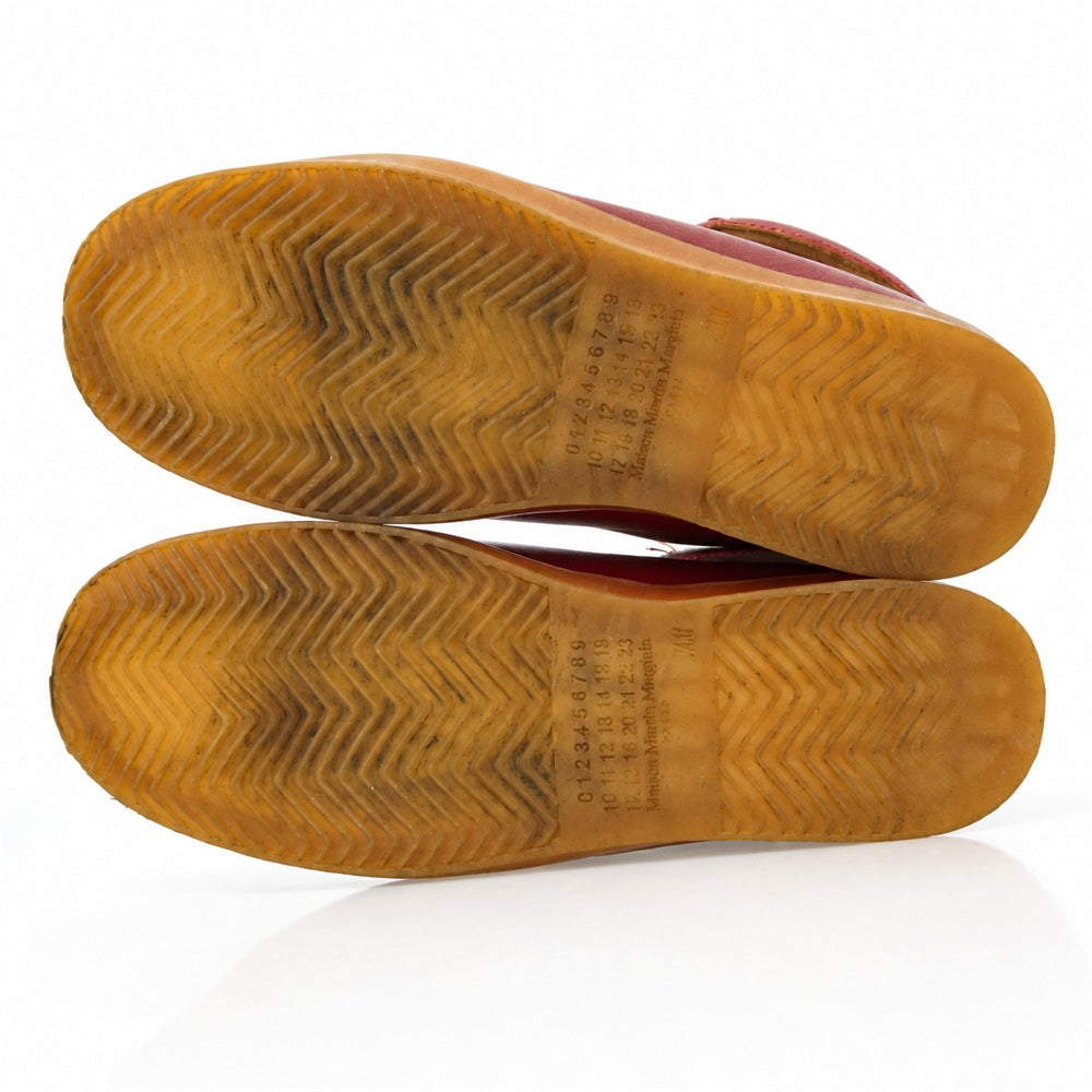 MAISON MARTIN MARGIELA メゾンマルタンマルジェラ H&M エイチ&エム ジャーマン ハイカット スニーカー レッド系 US7【中古】