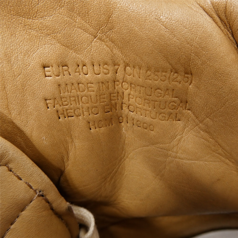 MAISON MARTIN MARGIELA メゾンマルタンマルジェラ H&M エイチ&エム ジャーマン ハイカット スニーカー レッド系 US7【中古】