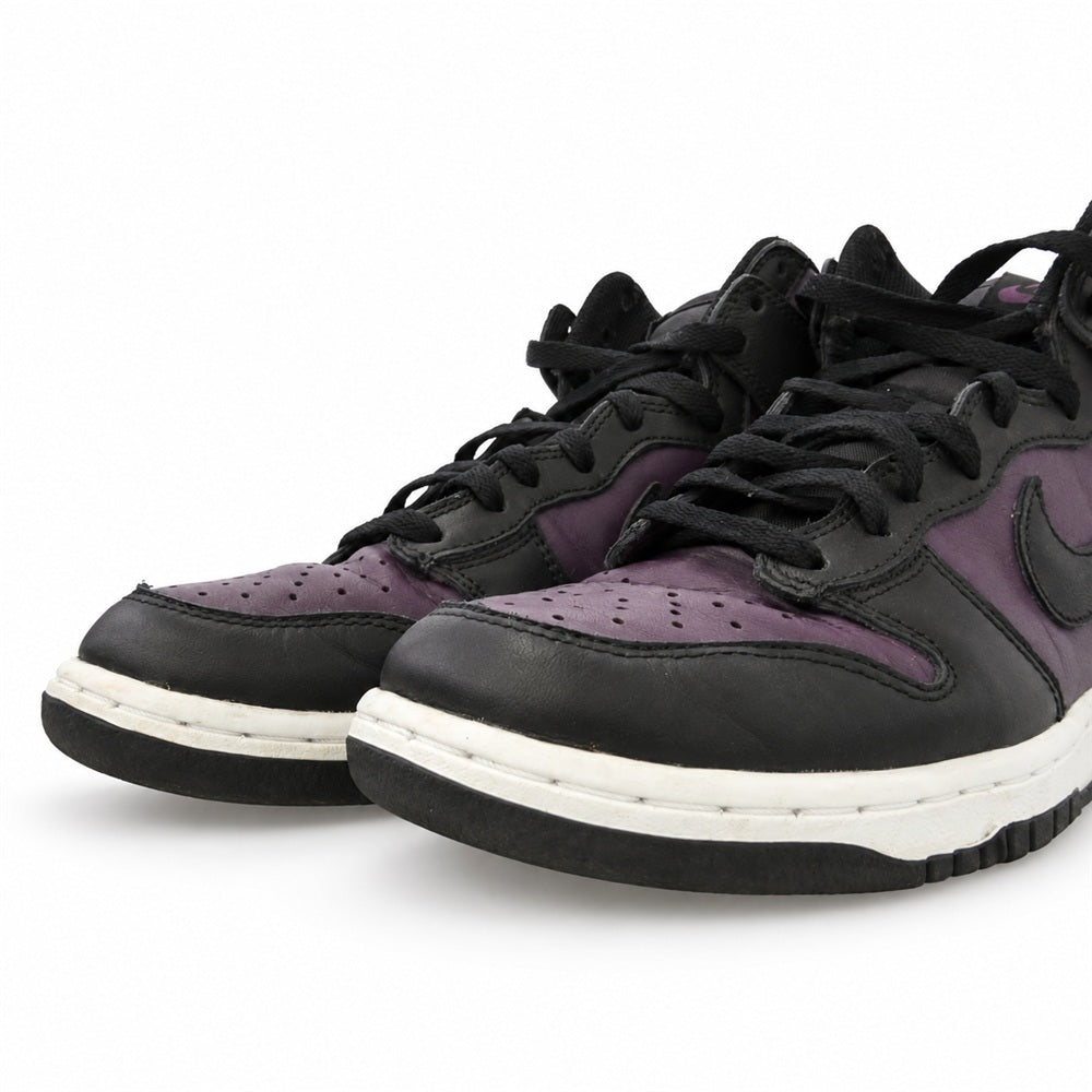 NIKE ナイキ FRAGMENT DESIGN フラグメントデザイン DJ0382-600 × fragment design Dunk High City Pack Beijing フラグメントデザイン ダンク ハイ シティパック 北京 ハイカット スニーカー ブラック系 パープル系 26.5cm【中古】