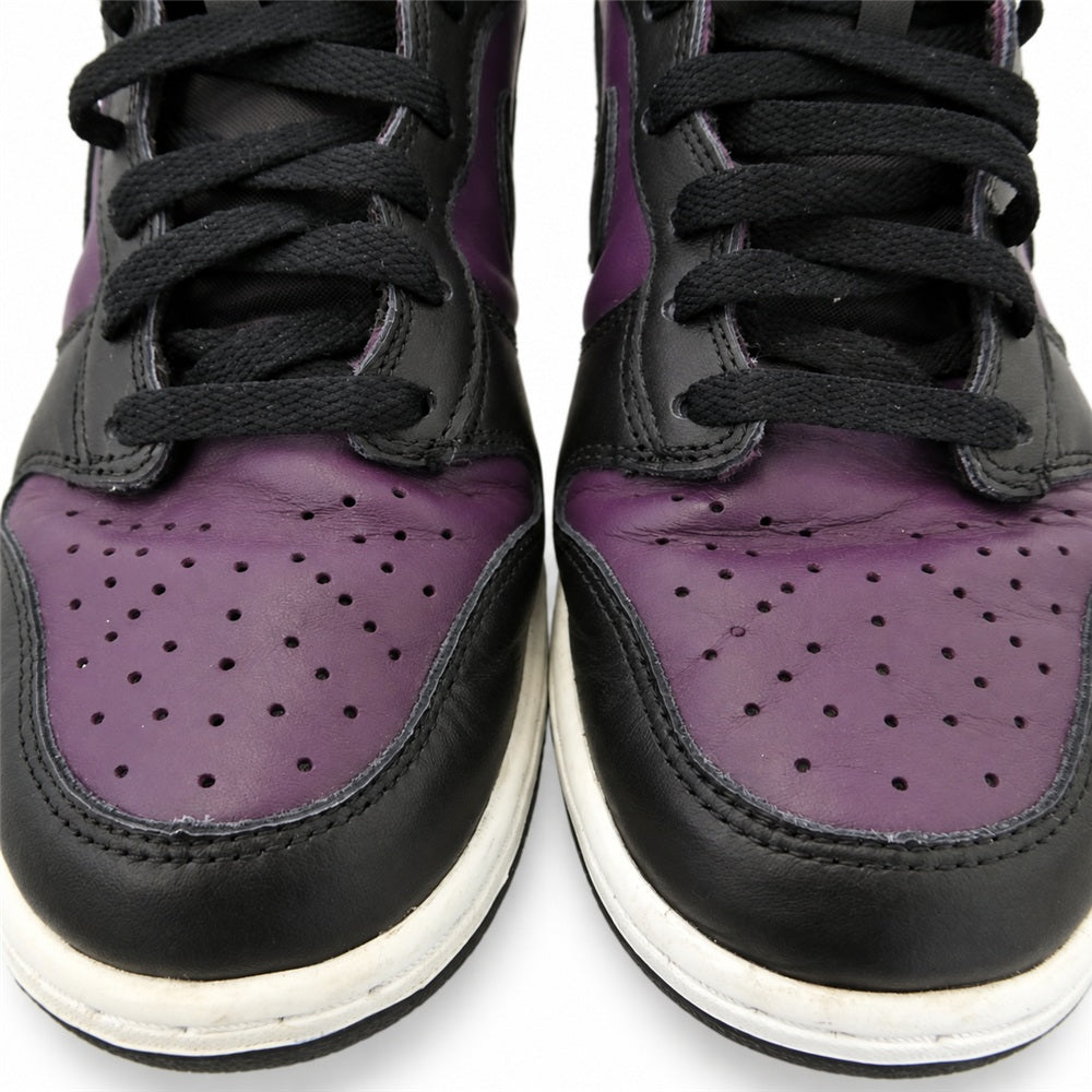 NIKE ナイキ FRAGMENT DESIGN フラグメントデザイン DJ0382-600 × fragment design Dunk High City Pack Beijing フラグメントデザイン ダンク ハイ シティパック 北京 ハイカット スニーカー ブラック系 パープル系 26.5cm【中古】