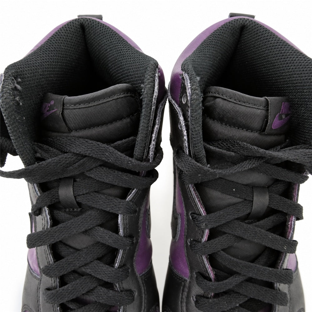 NIKE ナイキ FRAGMENT DESIGN フラグメントデザイン DJ0382-600 × fragment design Dunk High City Pack Beijing フラグメントデザイン ダンク ハイ シティパック 北京 ハイカット スニーカー ブラック系 パープル系 26.5cm【中古】