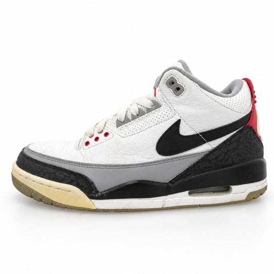 NIKE ナイキ AQ3835-160 Air Jordan 3 Retro Tinker Hatfield エアジョーダン3 レトロ ティンカー ハッドフィールド スニーカー ホワイト系 マルチカラー系 27cm【中古】