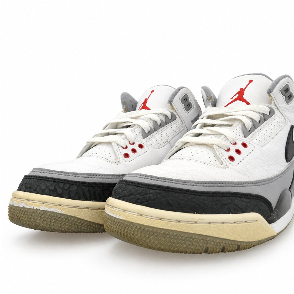 NIKE ナイキ AQ3835-160 Air Jordan 3 Retro Tinker Hatfield エアジョーダン3 レトロ ティンカー ハッドフィールド スニーカー ホワイト系 マルチカラー系 27cm【中古】