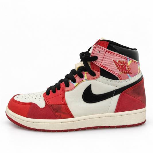 NIKE ナイキ DV1748-601 × Spider-Man Air Jordan 1 Retro High OG SP Across the Spider-Verse / University Red スパイダーマン エアジョーダン1 レトロ ハイ アクロス・ザ・スパイダーバース / ユニバーシティレッド ハイカット スニーカー マルチカラー系 26.5cm【中古】