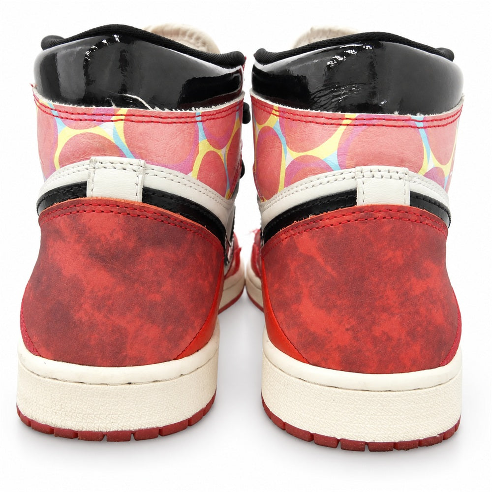 NIKE ナイキ DV1748-601 × Spider-Man Air Jordan 1 Retro High OG SP Across the Spider-Verse / University Red スパイダーマン エアジョーダン1 レトロ ハイ アクロス・ザ・スパイダーバース / ユニバーシティレッド ハイカット スニーカー マルチカラー系 26.5cm【中古】
