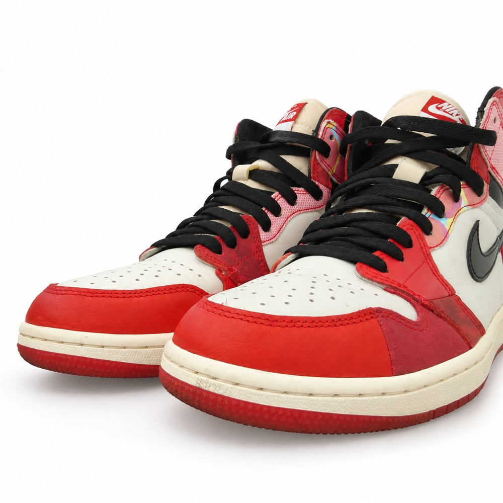 NIKE ナイキ DV1748-601 × Spider-Man Air Jordan 1 Retro High OG SP Across the Spider-Verse / University Red スパイダーマン エアジョーダン1 レトロ ハイ アクロス・ザ・スパイダーバース / ユニバーシティレッド ハイカット スニーカー マルチカラー系 26.5cm【中古】