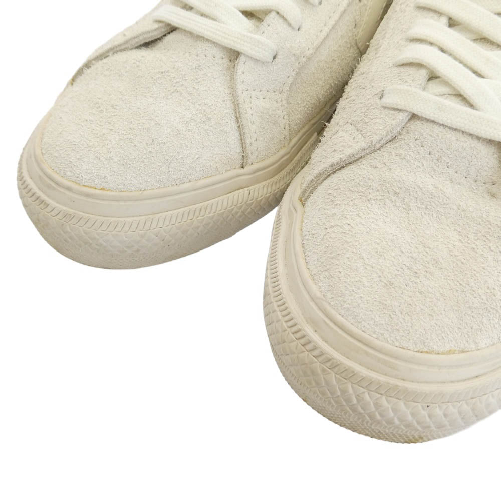 CONVERSE コンバース 1CL718 SKATEBOARDING PRORIDE SK OX スケートボーディング プロライド スエード ローカットスニーカー ホワイト系 27.5cm【中古】