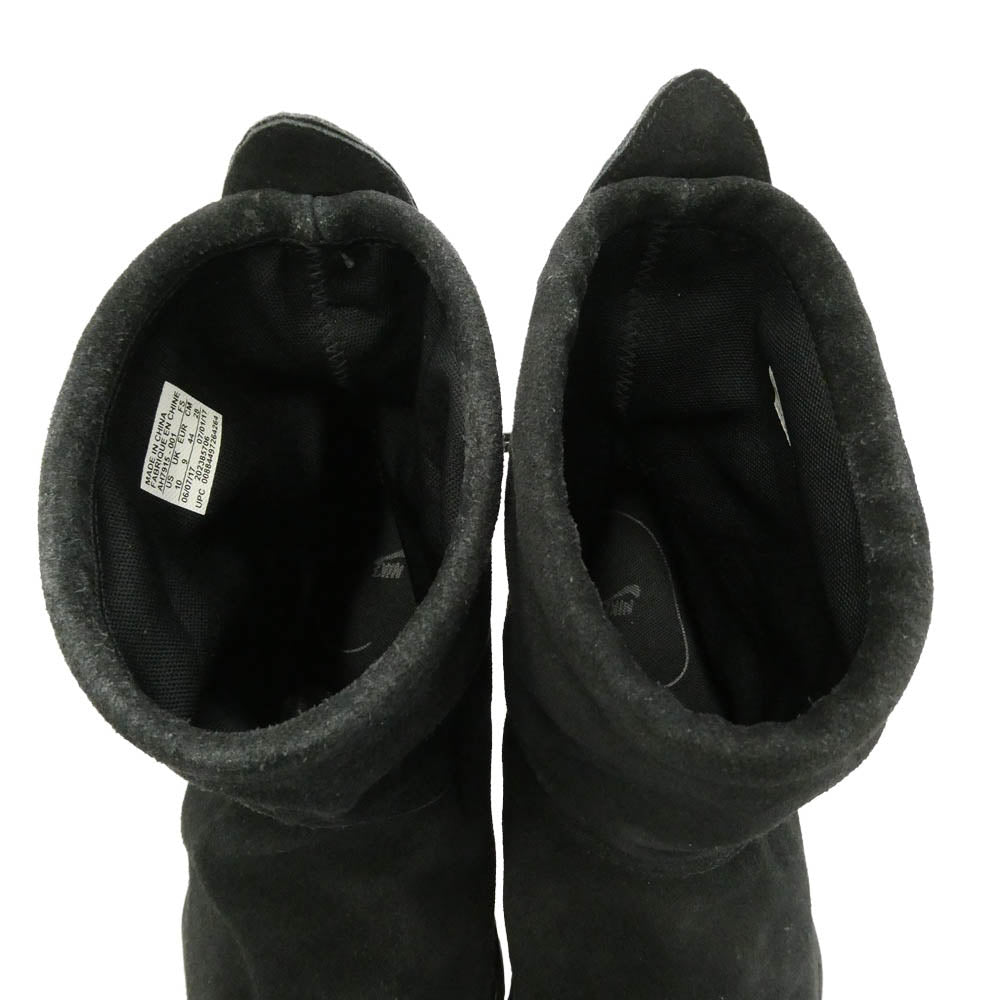 NIKE ナイキ AH7915-001 Air Chukka Moc Ultra Black Anthracite エアチャッカ モック ウルトラ ショート ブーツ スエード ブラック系 28cm【中古】