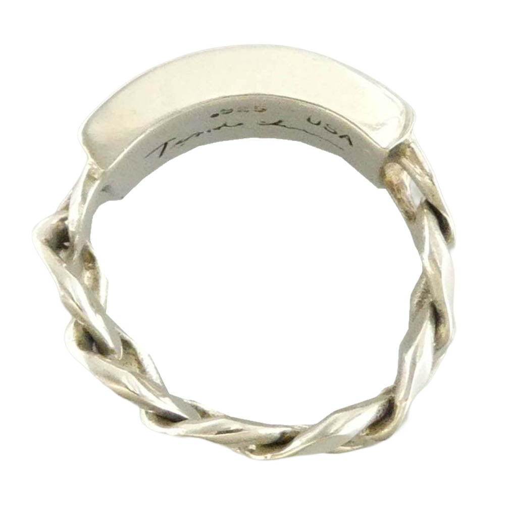 TENDERLOIN テンダーロイン ID RING IDチェーン リング シルバー系 21.5号【中古】