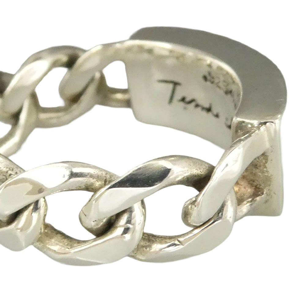 TENDERLOIN テンダーロイン ID RING IDチェーン リング シルバー系 21.5号【中古】