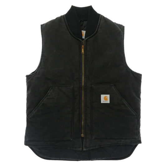 Carhartt カーハート 90s USA製 ダック ベスト ブラック系【中古】