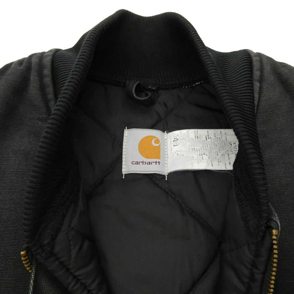 Carhartt カーハート 90s USA製 ダック ベスト ブラック系【中古】