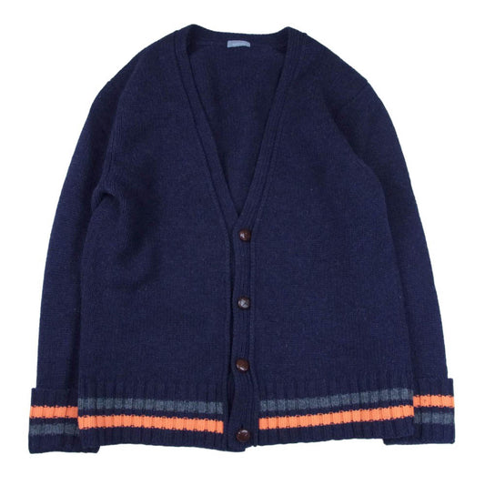 kolor カラー 15AW 15WBM-N02331 BEACON ビーコン ウール ニット カーディガン ネイビー系 3【中古】