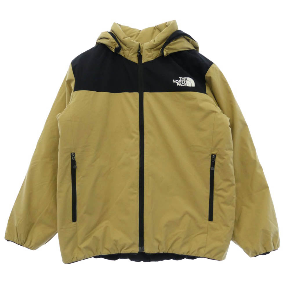 THE NORTH FACE ノースフェイス NYJ82030 Gerund Insulation Jacket キッズ ジェランドインサレーションジャケット マウンテンパーカー ベージュ系 ブラック系 140【中古】