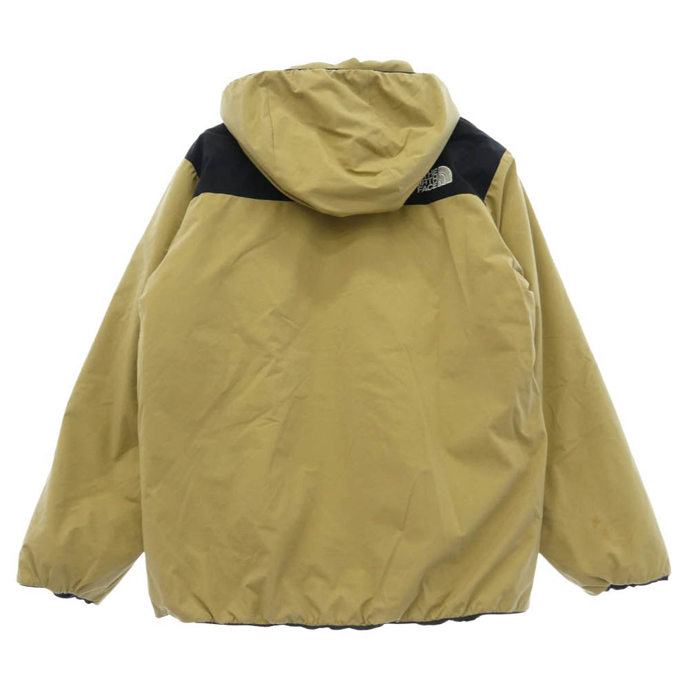 THE NORTH FACE ノースフェイス NYJ82030 Gerund Insulation Jacket キッズ ジェランドインサレーションジャケット マウンテンパーカー ベージュ系 ブラック系 140【中古】