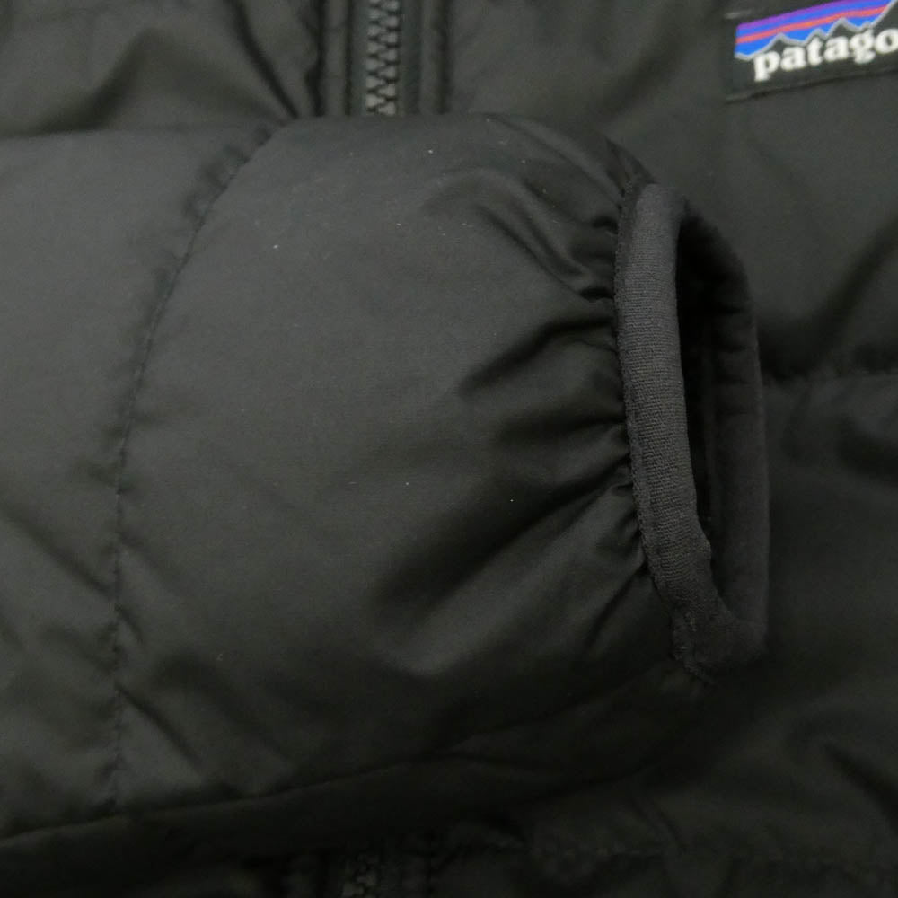 patagonia パタゴニア 14322 ボーイズ リバーシブル レディフレディフーディ フリース ジャケット ブラック系 M 10【中古】