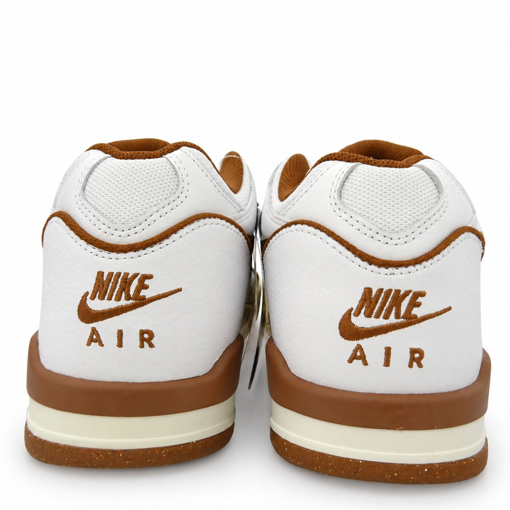 STUSSY ステューシー NIKE ナイキ FD6475-100 × Nike Air Flight 89 Low SP ナイキ エアフライト89 ロー SP スニーカー ホワイト系 ブラウン系 26.5cm【新古品】【未使用】【中古】