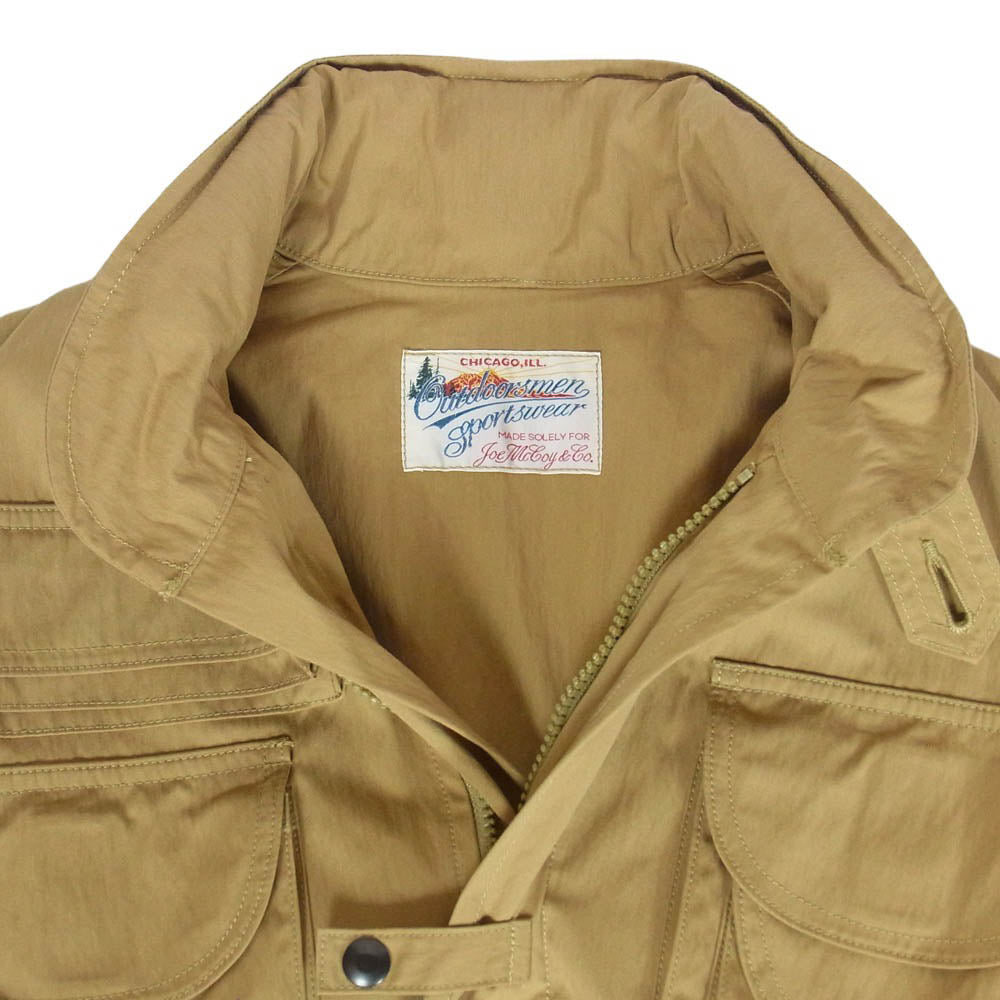 The REAL McCOY'S ザリアルマッコイズ MJ24009 JOE McCOY ジョーマッコイ PHOTOGRAPHER UTILITY JACKET フォトグラファー ユーティリティ タクティカルポケット ジャケット ベージュ系 M【中古】