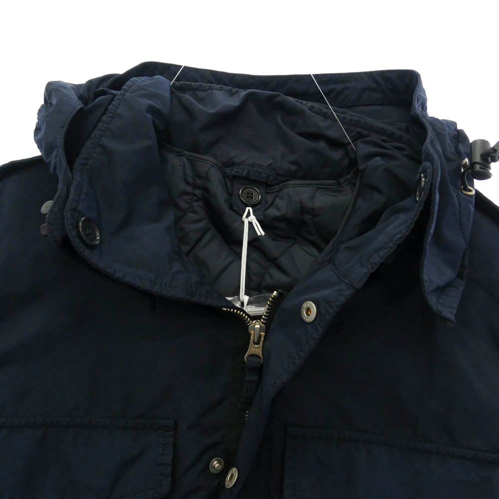 アスペジ 7124/1024/85/BS MINIFIELD RFD VEST M-65 中綿ライナー付き フィールドジャケット ダークネイビー系 L【中古】