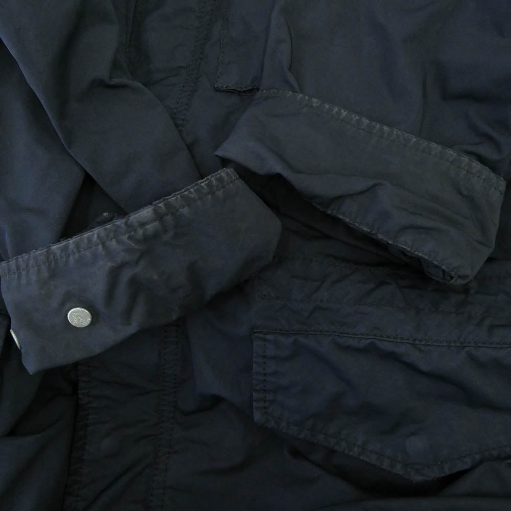 アスペジ 7124/1024/85/BS MINIFIELD RFD VEST M-65 中綿ライナー付き フィールドジャケット ダークネイビー系 L【中古】