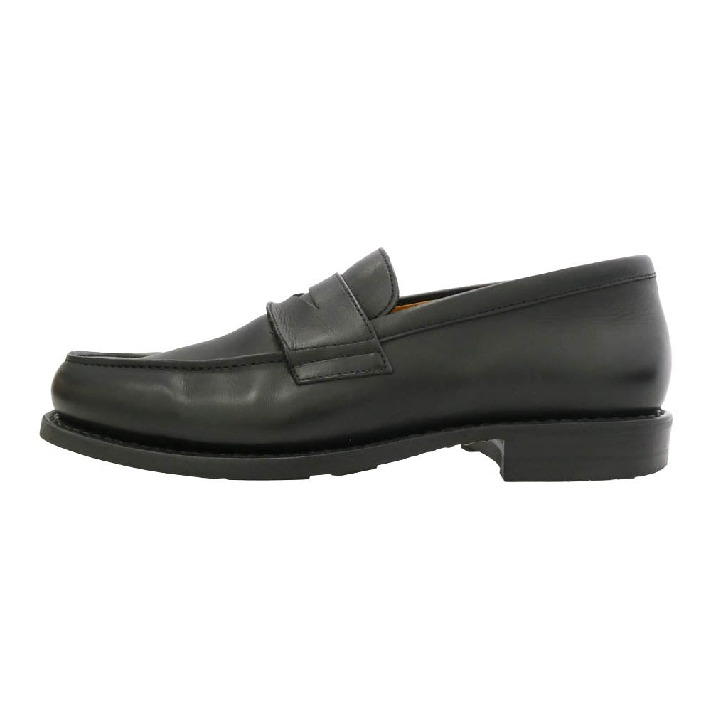 Paraboot パラブーツ 228112 ADONIS H アドニス GALAXY SOLE ギャラクシーソール レザー ローファー シューズ ブラック系 UK7.5【中古】