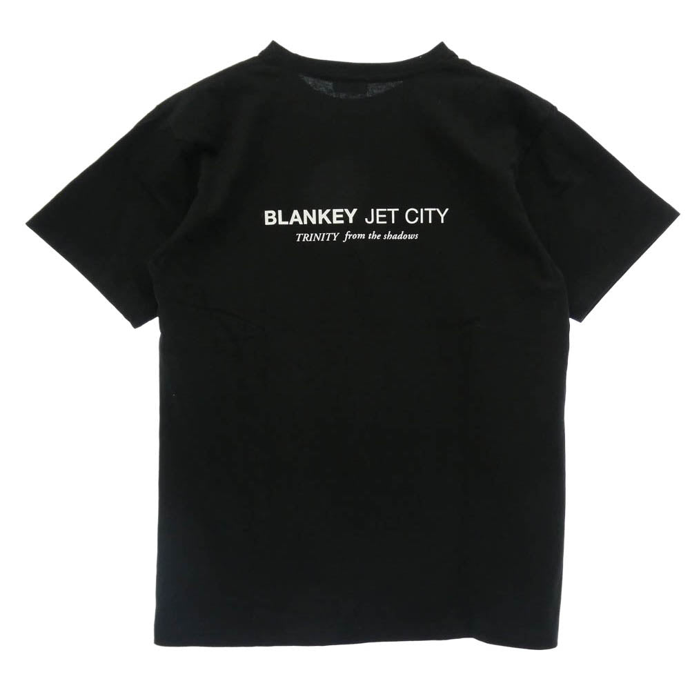 古着 BLANKEY JET CITY SOLO PHOTO T-shirts ブランキージェットシティ ソロ フォト プリント 半袖 Tシャツ ブラック系 M【中古】