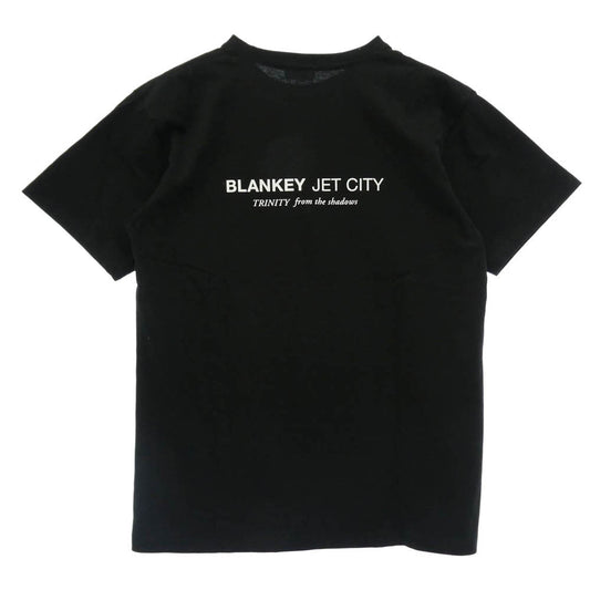 古着 BLANKEY JET CITY SOLO PHOTO T-shirts ブランキージェットシティ ソロ フォト プリント 半袖 Tシャツ ブラック系 M【中古】