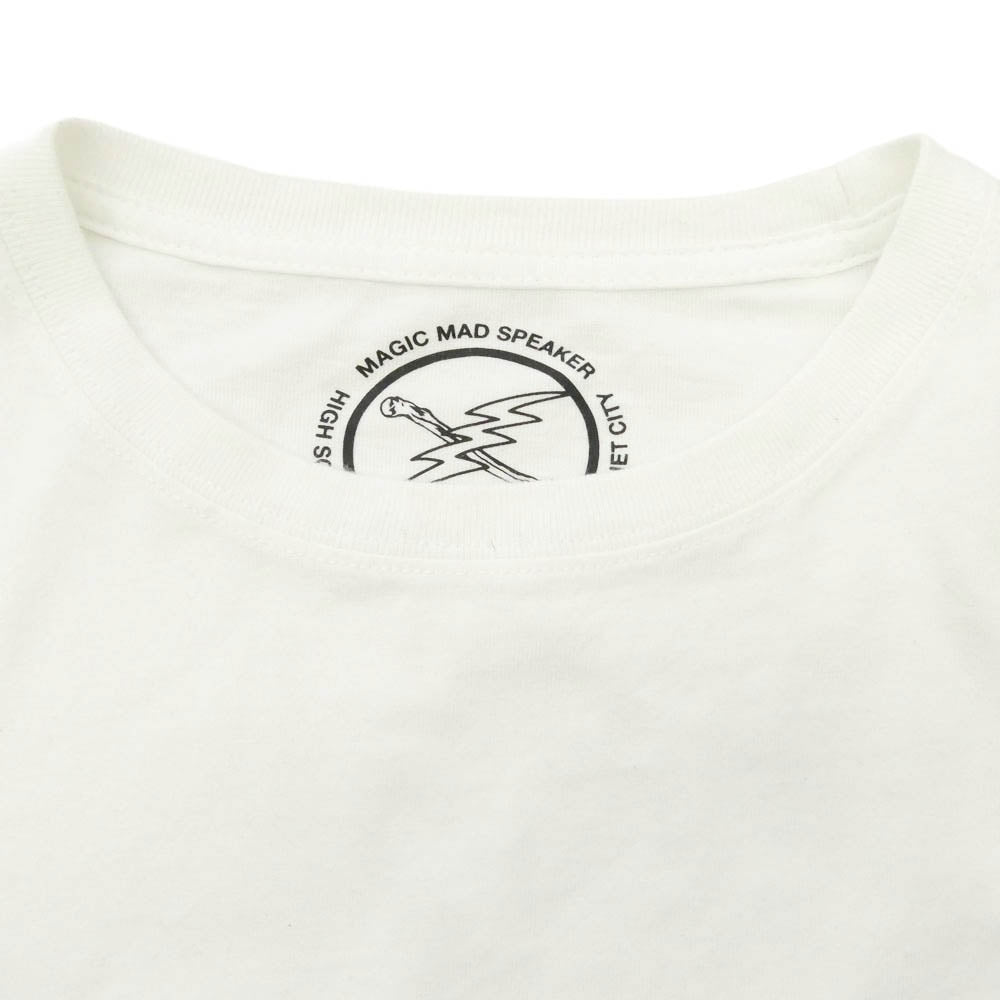古着 BLANKEY JET CITY Casual T-shirts ブランキージェットシティ カジュアル バックプリント 半袖 Tシャツ ホワイト系 M【中古】