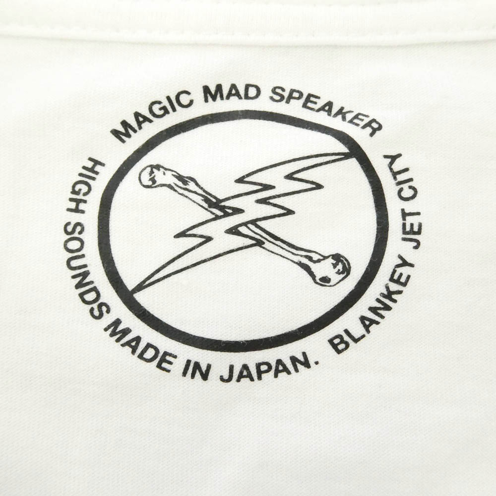 古着 BLANKEY JET CITY Casual T-shirts ブランキージェットシティ カジュアル バックプリント 半袖 Tシャツ ホワイト系 M【中古】