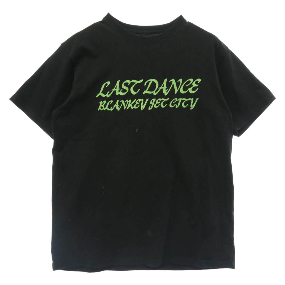 古着 BLANKEY JET CITY LAST DANCE T-shirts ブランキージェットシティ 半袖 Tシャツ ブラック系 M【中古】