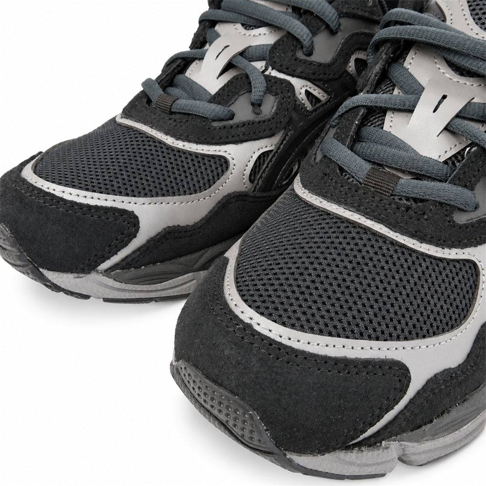 asics アシックス 1201A789-020 【フェイクバスターズ鑑定済】 GEL-NYC GRAPHITE GREY/BLACK ゲル エヌワイシー グラファイト ローカット スニーカー ブラック系 グレー系 27.5cm【極上美品】【中古】