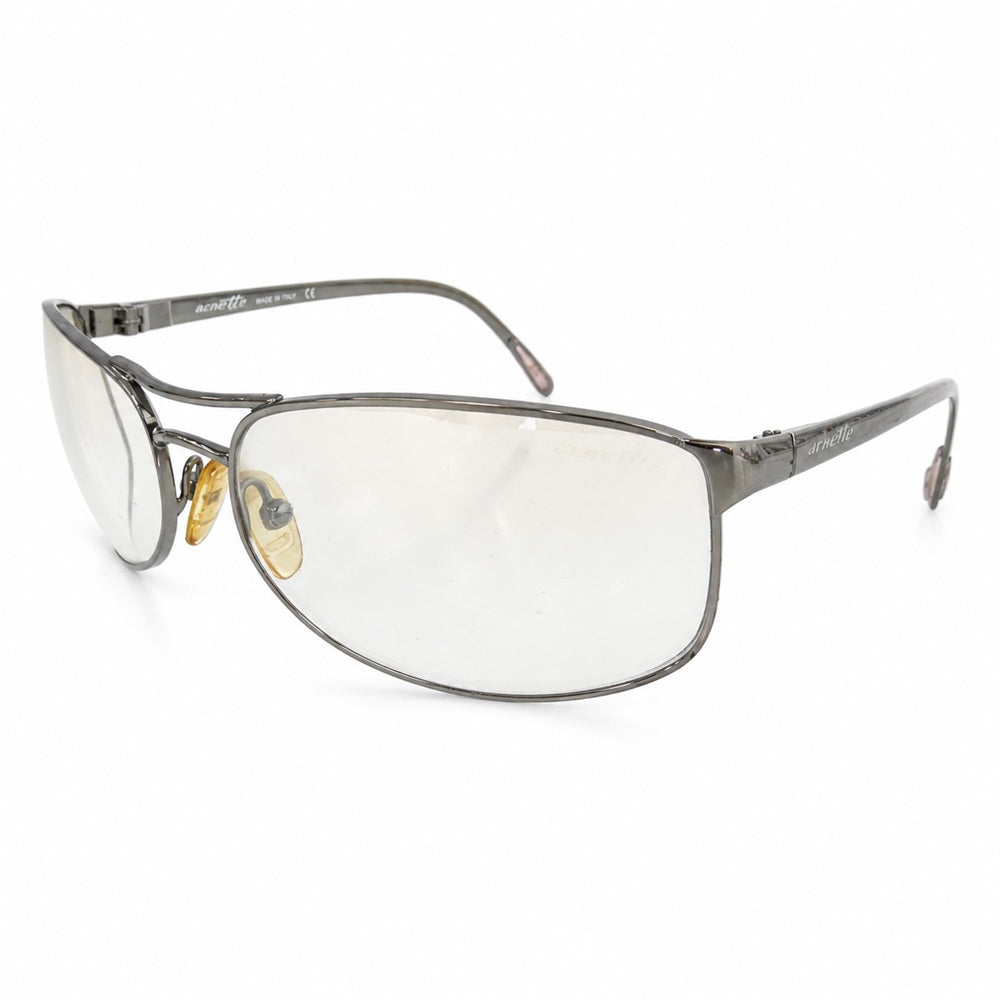 Arnette アーネット 3009-502 イタリア製 グラデーション サングラス アイウェア シルバー系【中古】