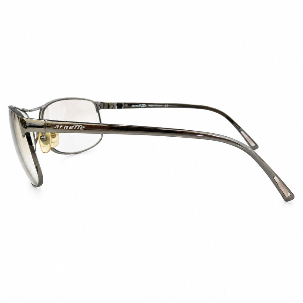 Arnette アーネット 3009-502 イタリア製 グラデーション サングラス アイウェア シルバー系【中古】
