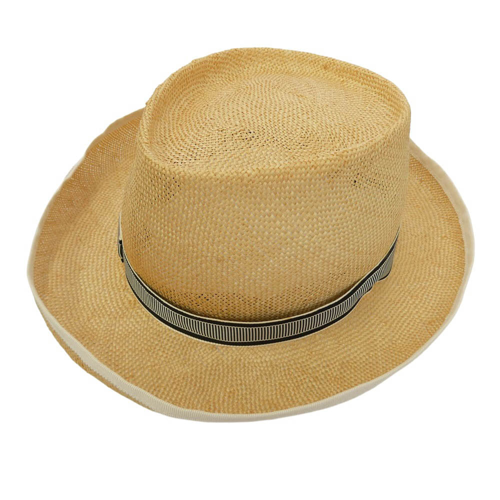 JUNYA WATANABE COMME des GARCONS MAN ジュンヤワタナベコムデギャルソンマン WC-K601 ストローハット 帽子 ベージュ系 ブラック系【中古】