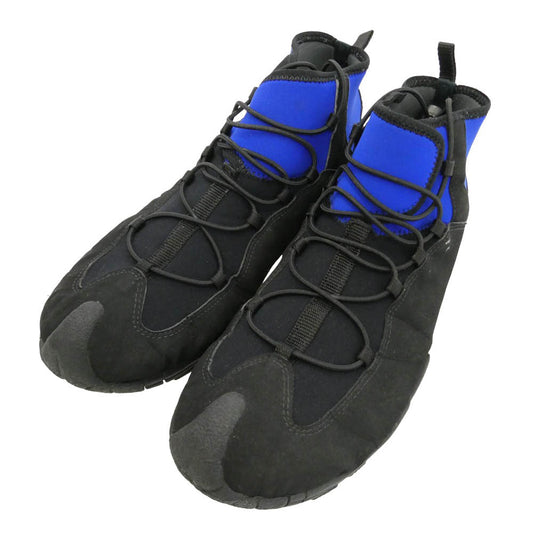 COMME des GARCONS HOMME PLUS コムデギャルソンオムプリュス 05aw Sports Tailoring スポーツテーラリング期 ハイカット スニーカー ブラック系 ブルー系 実寸参照【中古】
